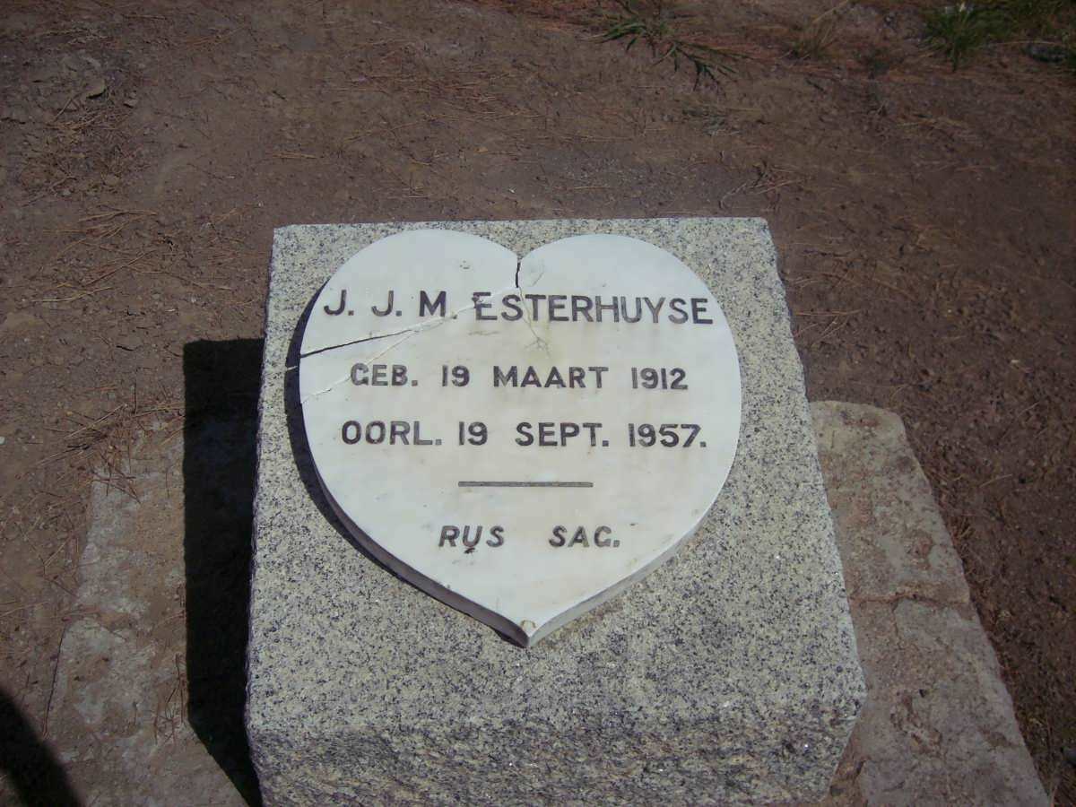 ESTERHUYSE J.J.M. 1912-1957