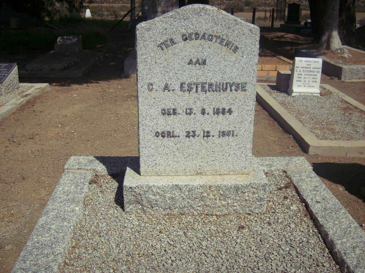 ESTERHUYSE C.A. 1884-1961