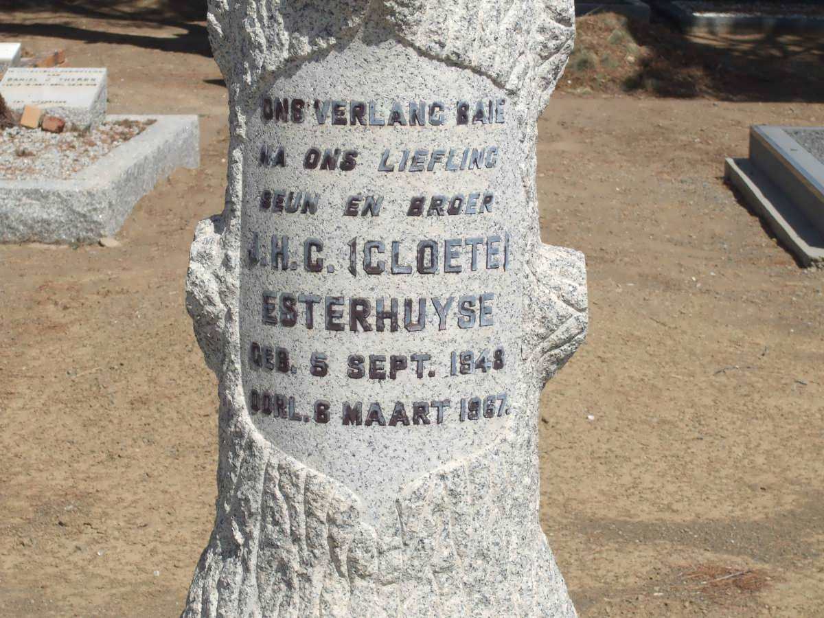 ESTERHUYSE J.H.C. 1948-1967