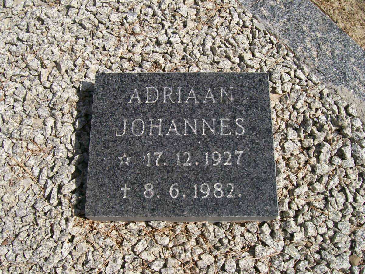 JORDAAN Adriaan Johannes 1927-1982