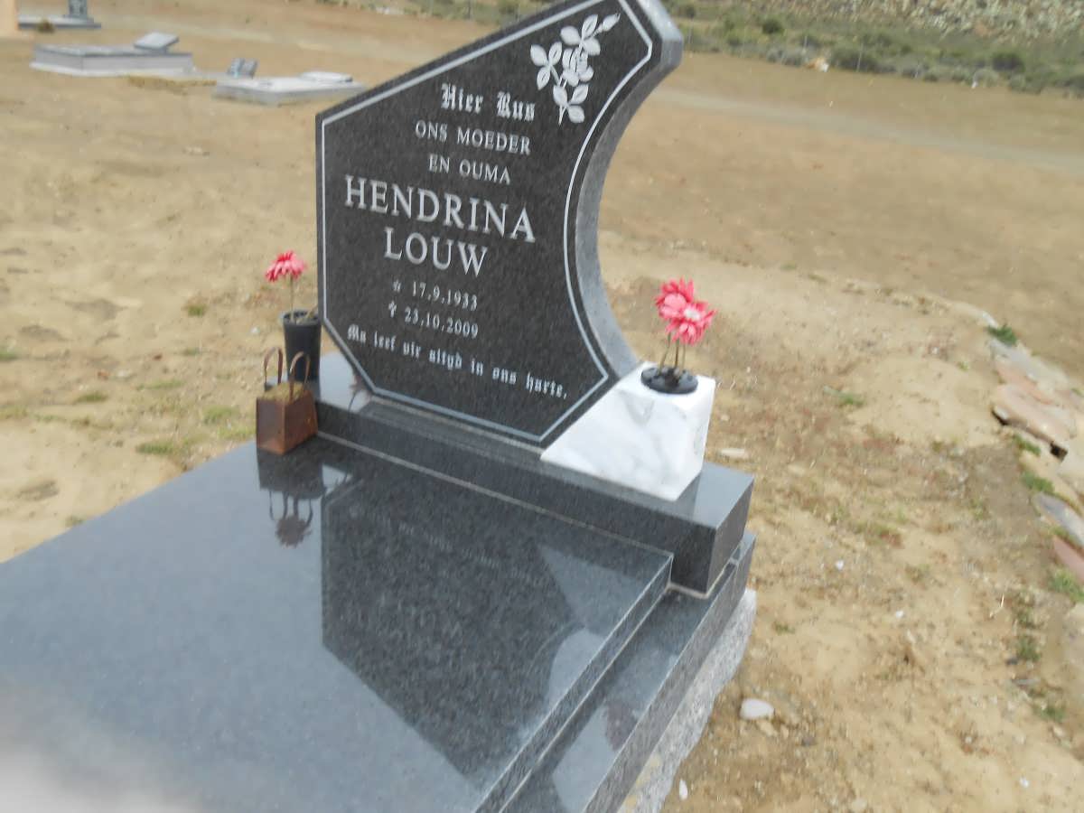 LOUW Hendrina 1933-2009