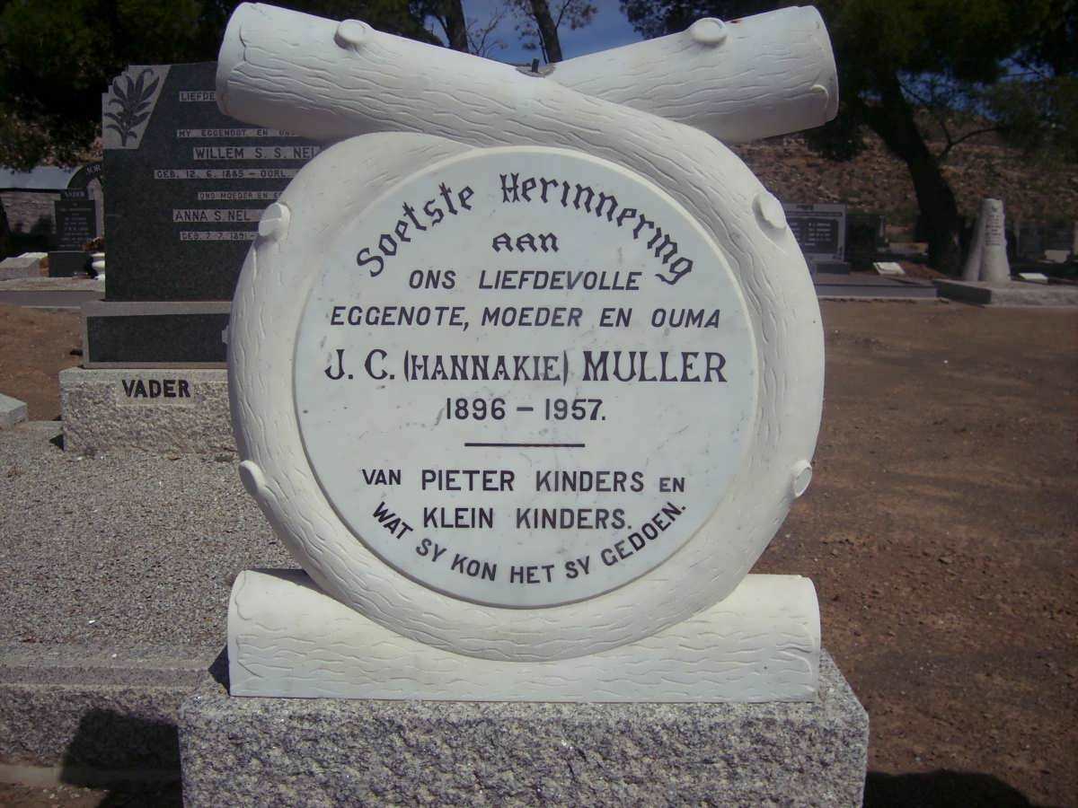 MULLER J.C. 1896-1957