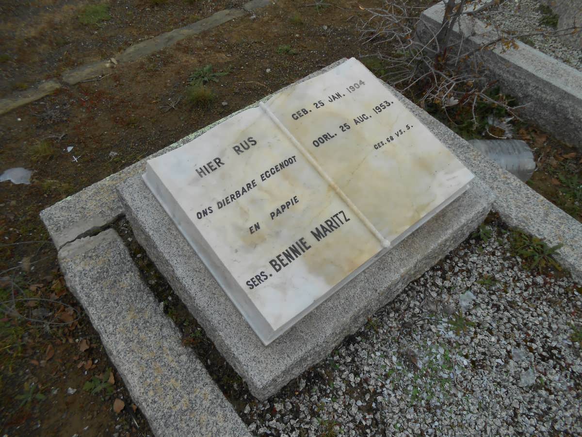 MARITZ Bennie 1904-1953
