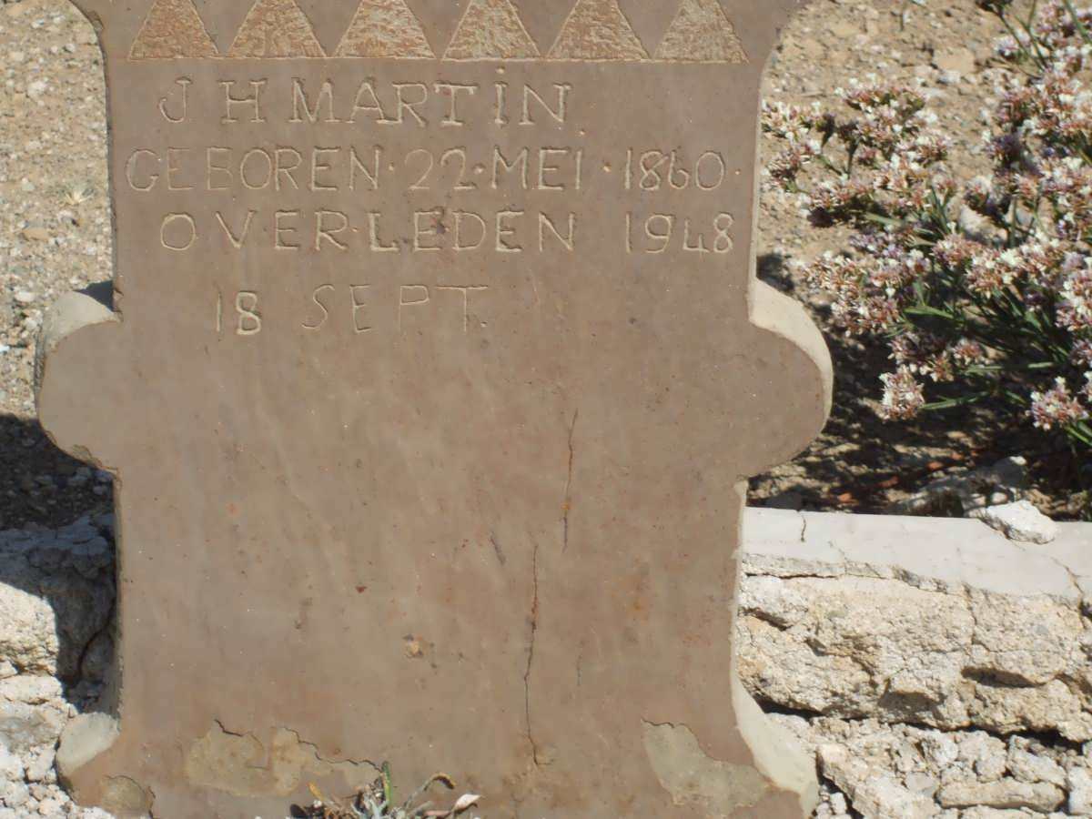 MARTIN J.H. 1860-1948