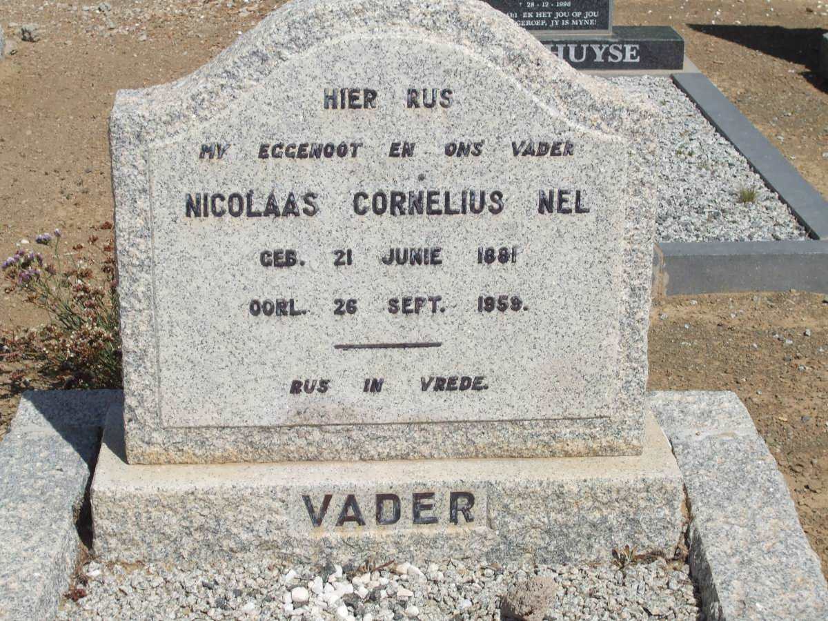 NEL Nicolaas Cornelius 1891-1959