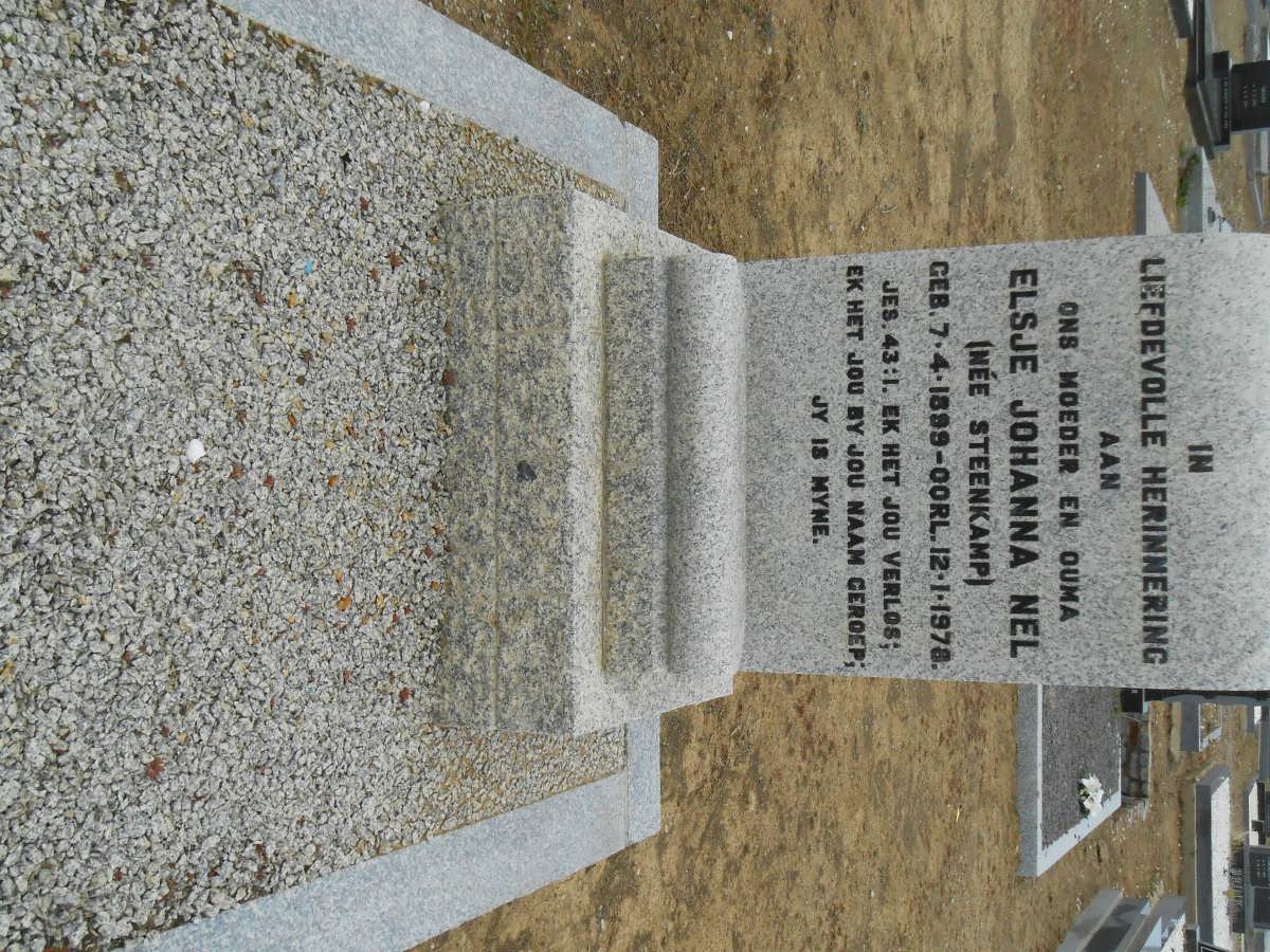 NEL Elsje Johanna nee STEENKAMP 1899-1978