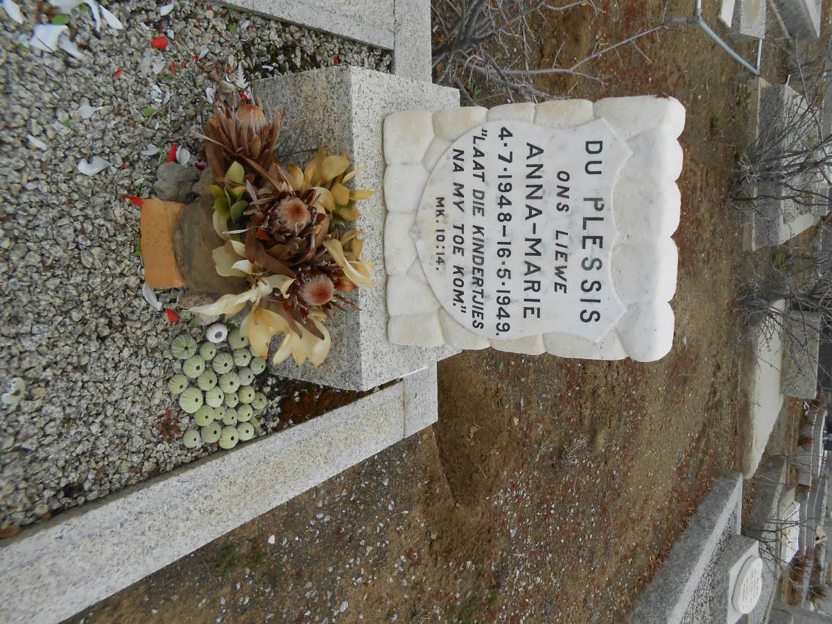 PLESSIS Anna-Marie, du 1948-1949