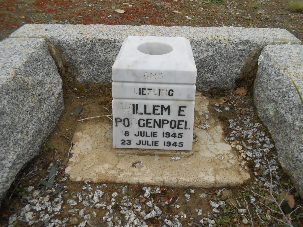 POGGENPOEL Willem E. 1945-1945