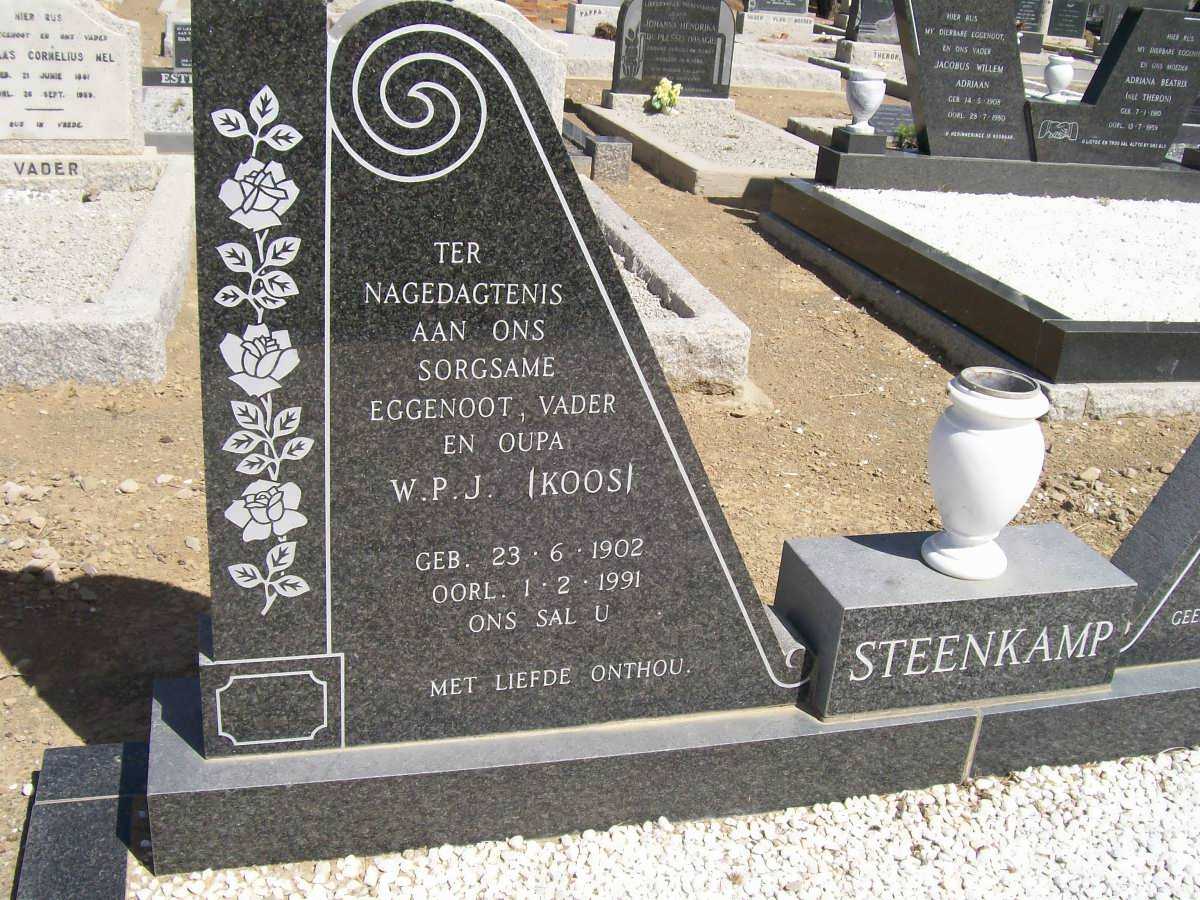 STEENKAMP W.P.J. 1902-1991