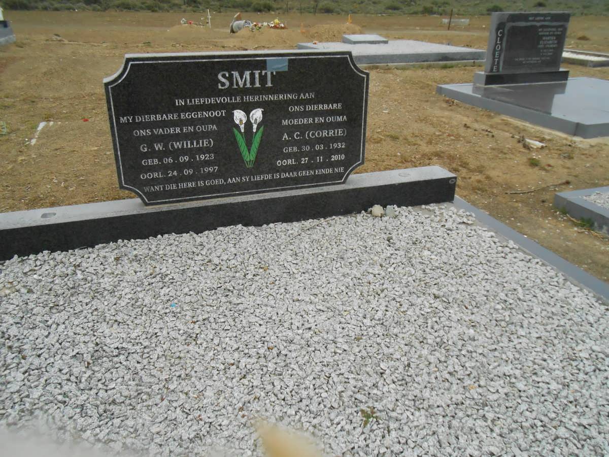 SMIT G.W. 1923-1997 &amp; A.C. 1932-2010