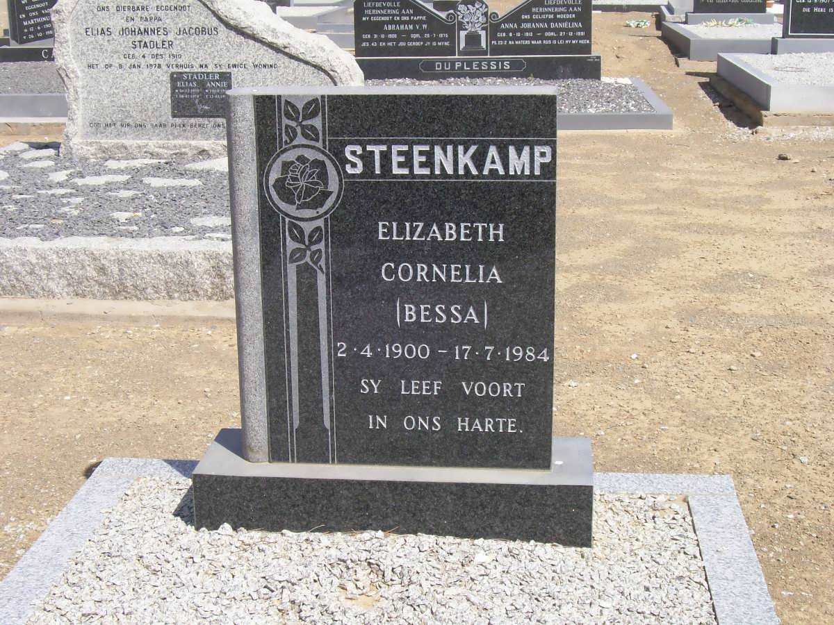 STEENKAMP Elizabeth Cornelia 1900-1984