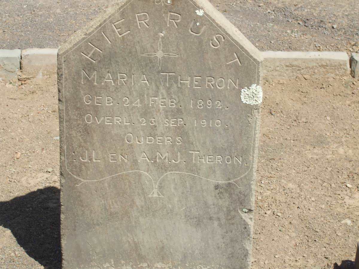 THERON Maria 1892-1910