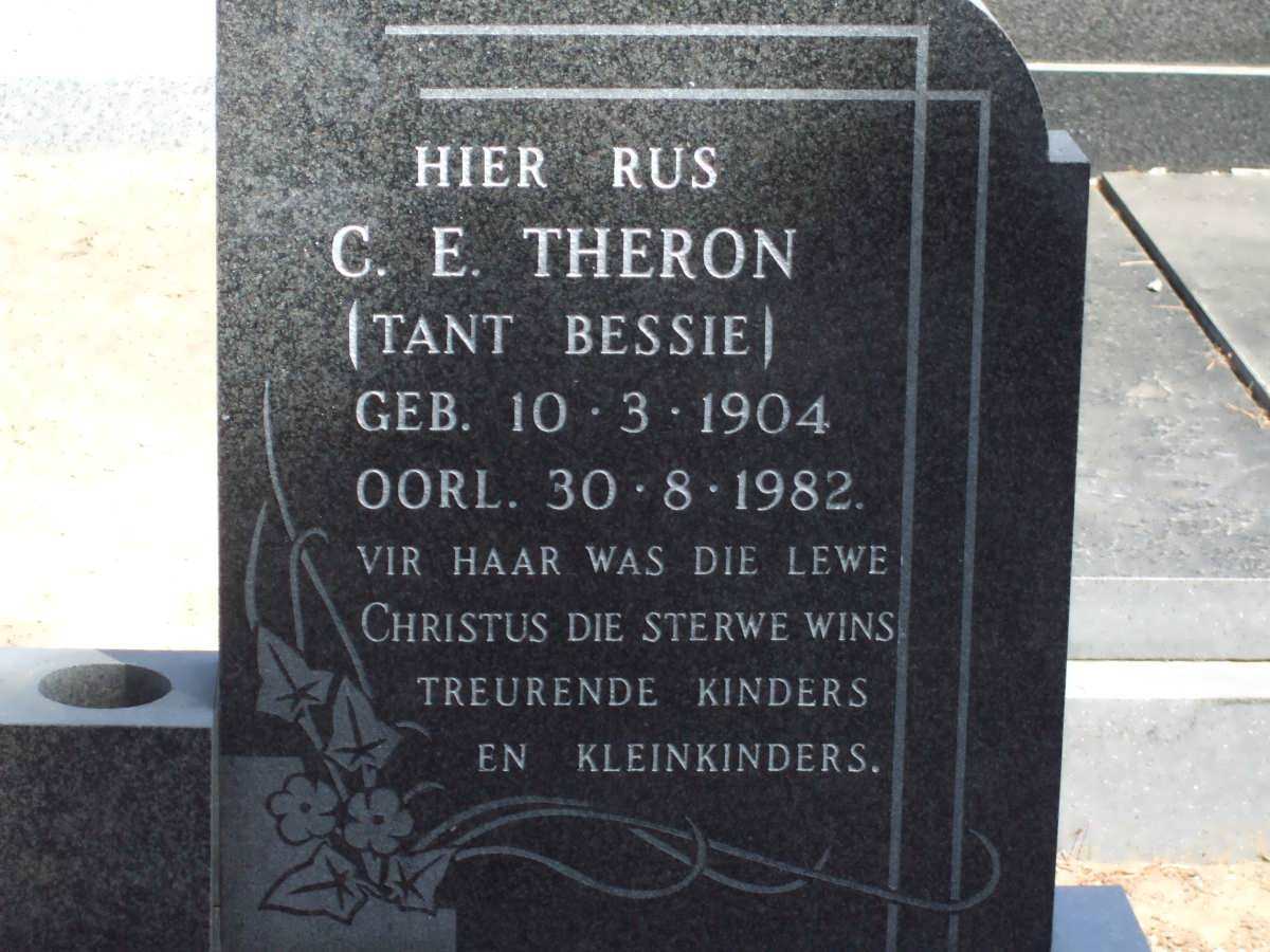 THERON C.E. 1904-1982