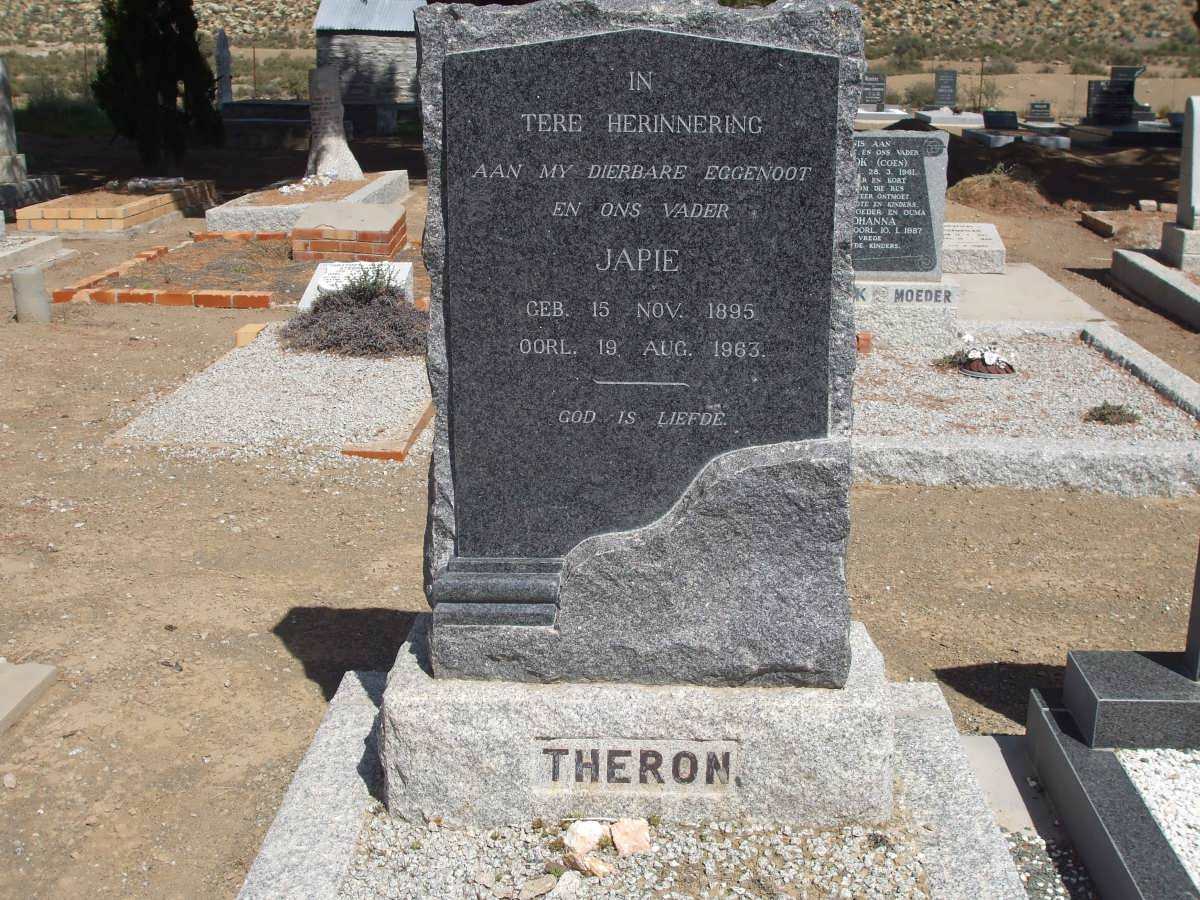 THERON Japie 1895-1963