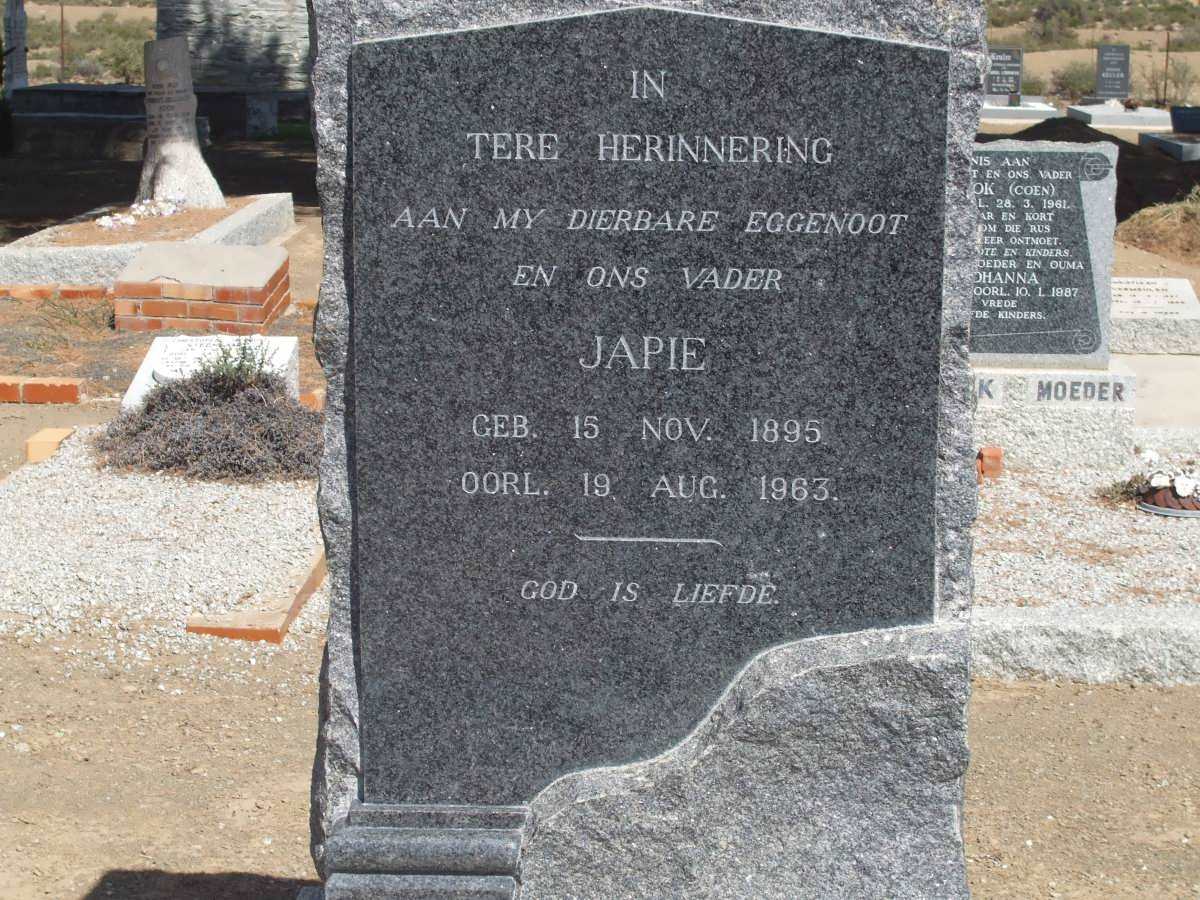 THERON Japie 1895-1963