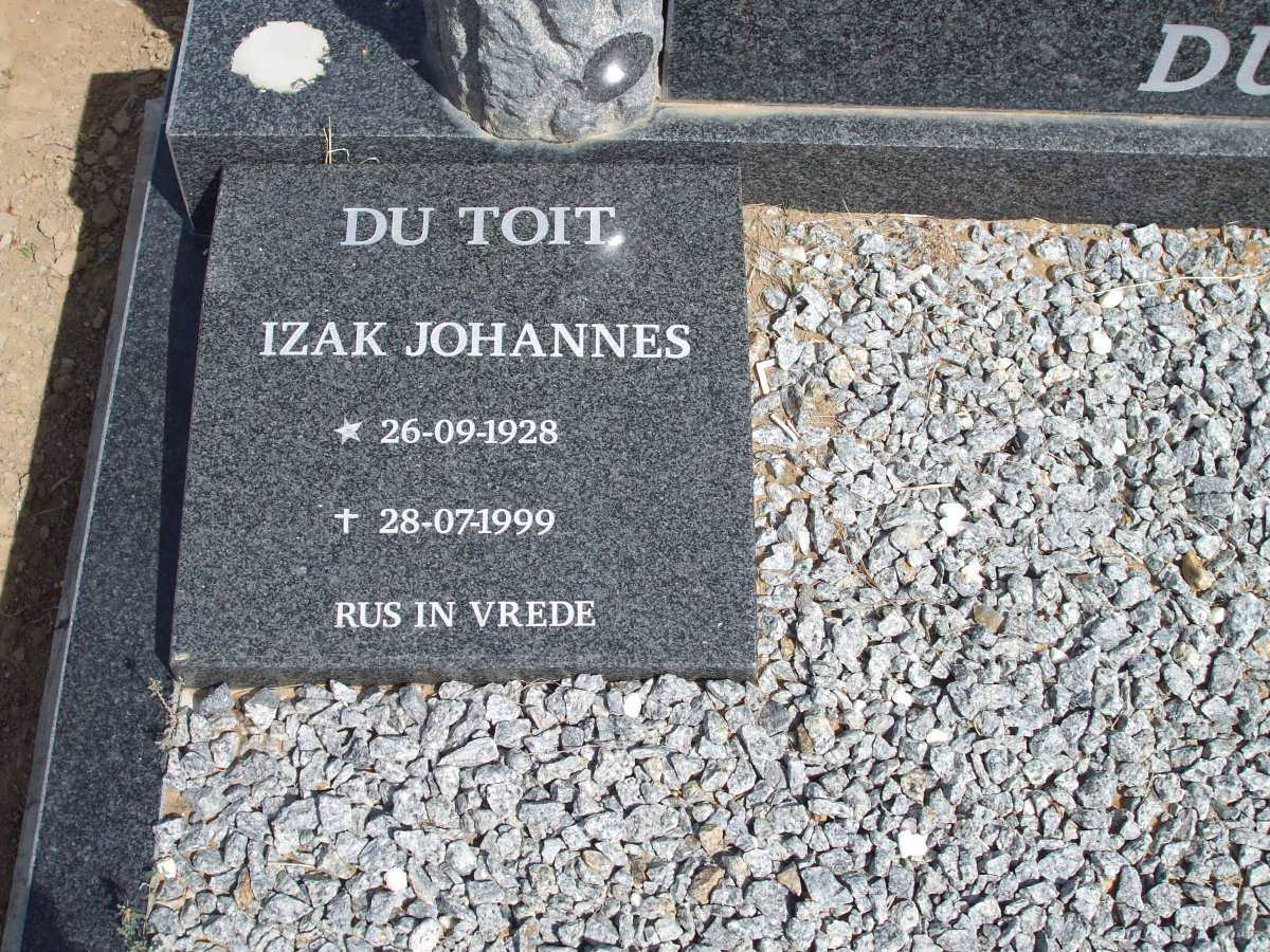 TOIT Izak Johannes, du 1928-1999