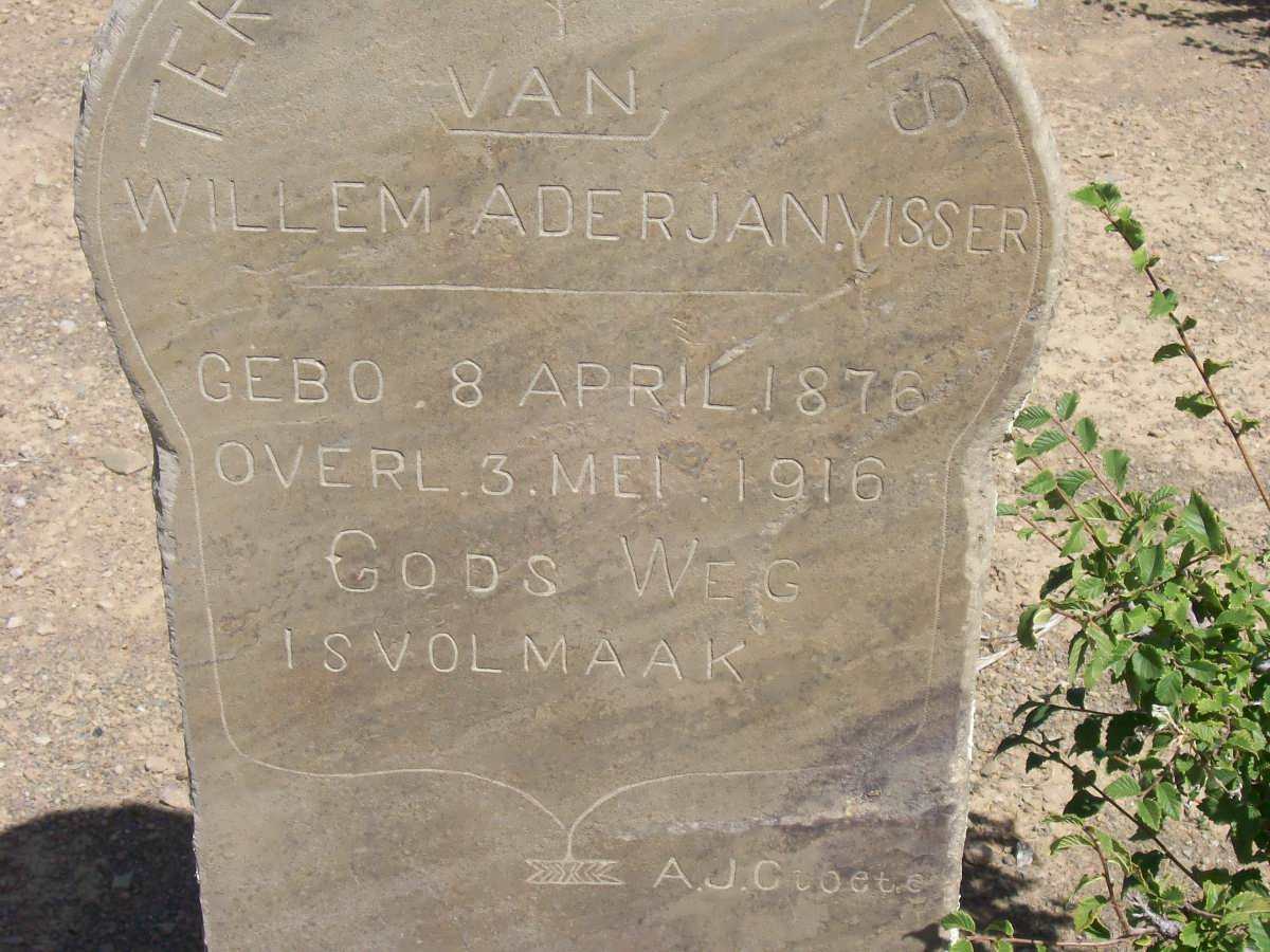 VISSER Willem Aderjan 1876-1916