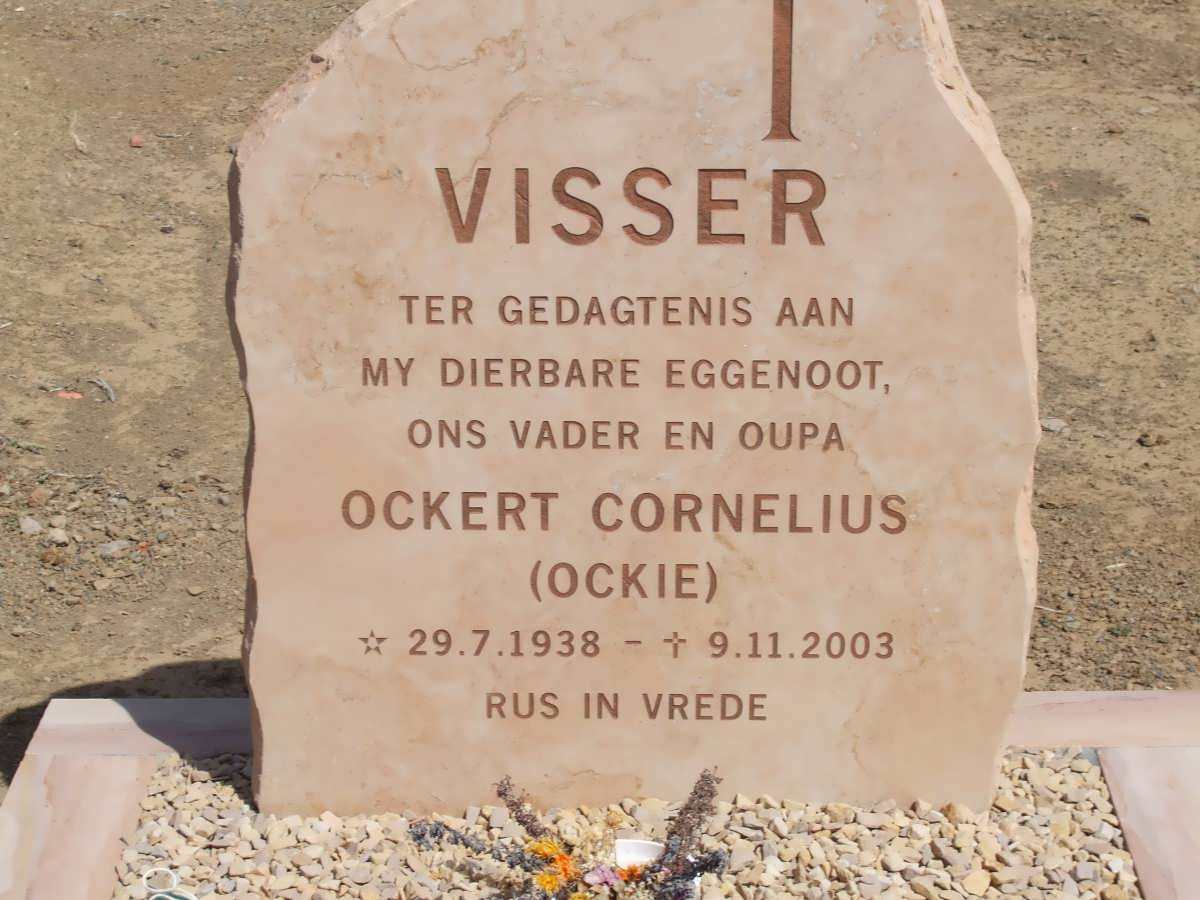 VISSER Ockert Cornelius 1938-2003