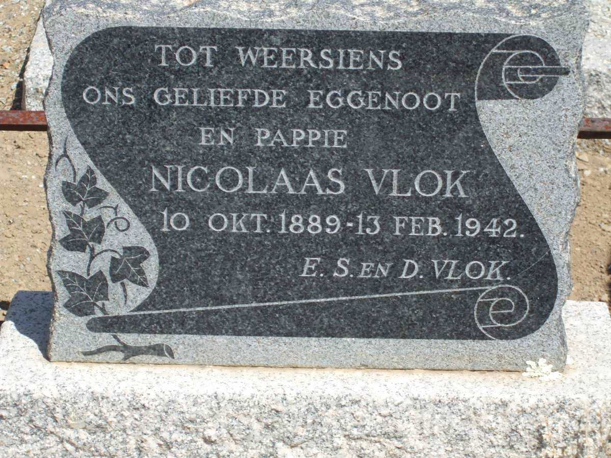 VLOK Nicolaas 1889-1942