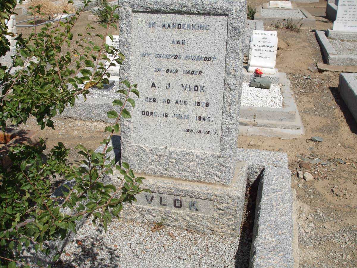 VLOK A.J. 1879-1945
