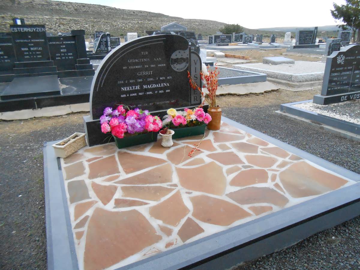 VISSER Gerrit 1918-1971 &amp; Neeltje Magdalena 1927-2011
