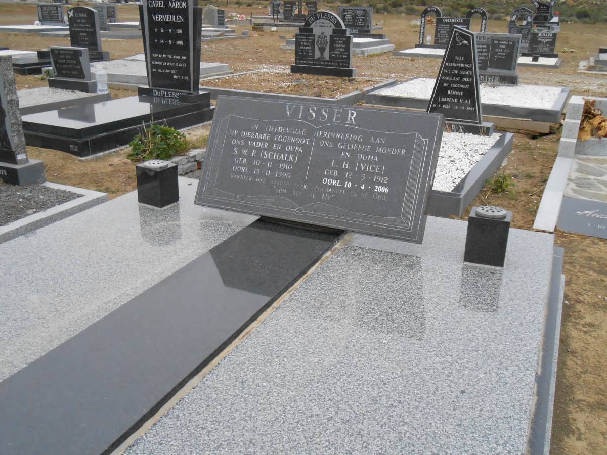 VISSER S.W.P. 1910-1990 &amp; L.H. 1912-2006