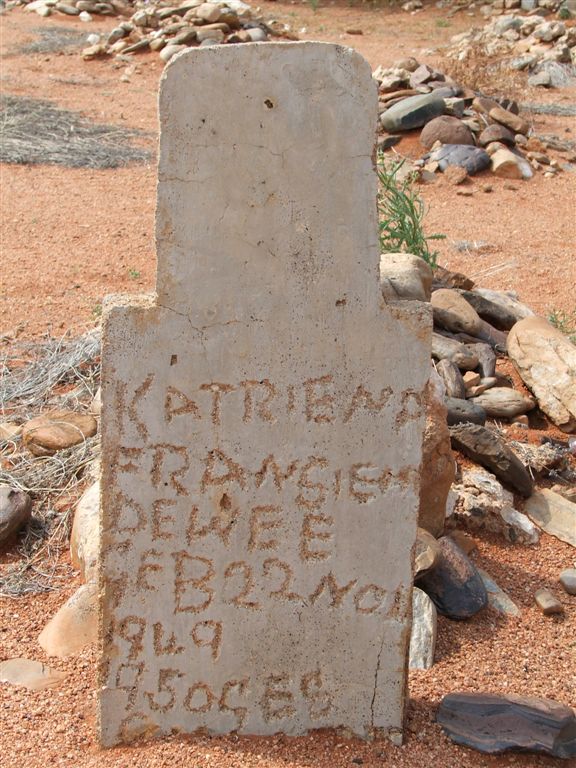 WEE Katriena Fransiena, de 1949-1950