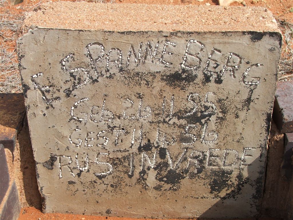 Spanneberg E. 1955-1956