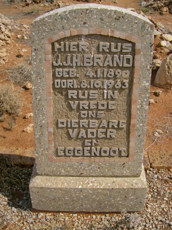 BRAND J.J.H. 1890-1963