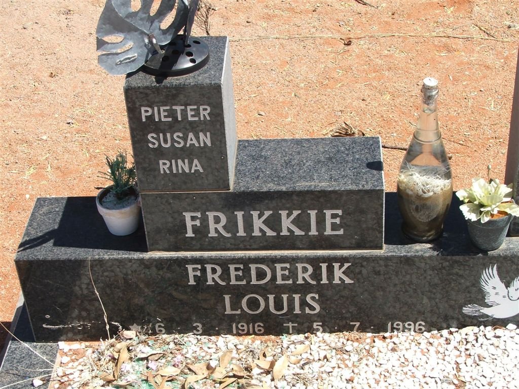 ALBERTS Frederik Louis 1916-1996
