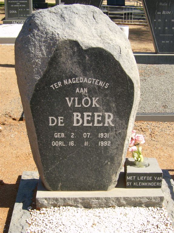 BEER Vlok, de 1931-1992