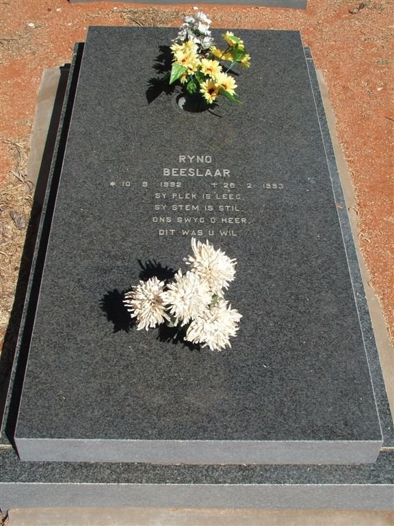 BEESLAAR Ryno 1992-1993