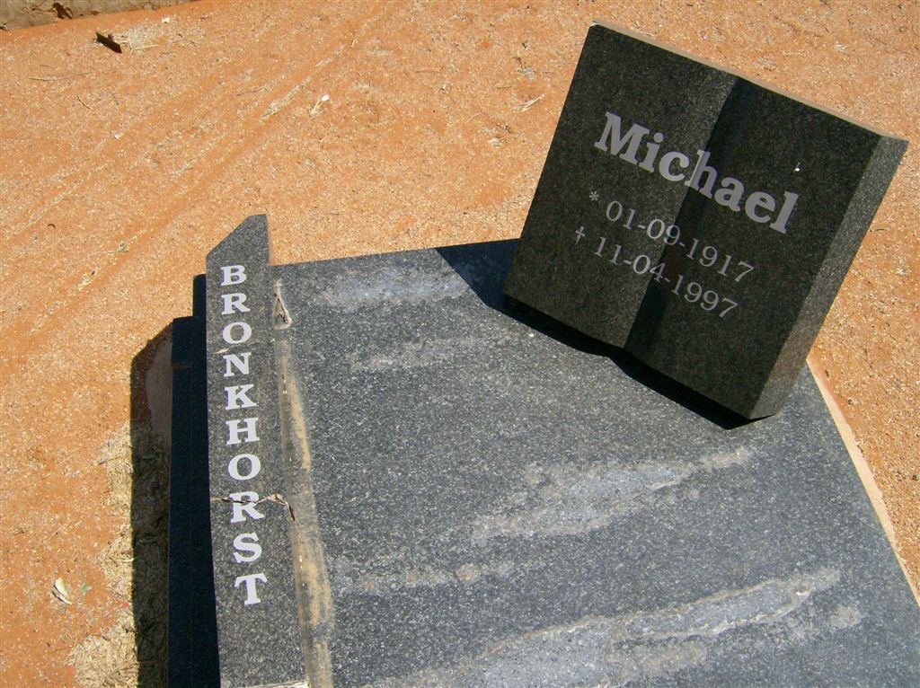BRONKHORST Michael 1917-1997