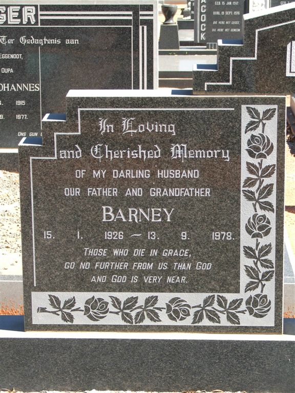 BARNES Barney 1926-1978
