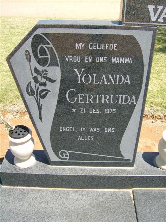 BLERK Yolanda Gertruida, van 1975-