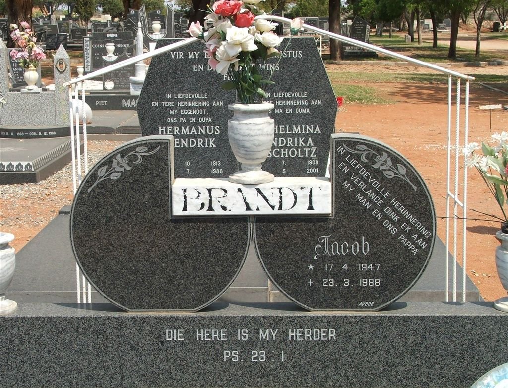 BRANDT Jacob 1947-1988