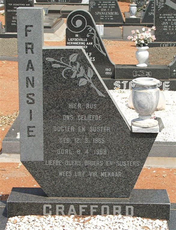CRAFFORD Fransie 1965-1988