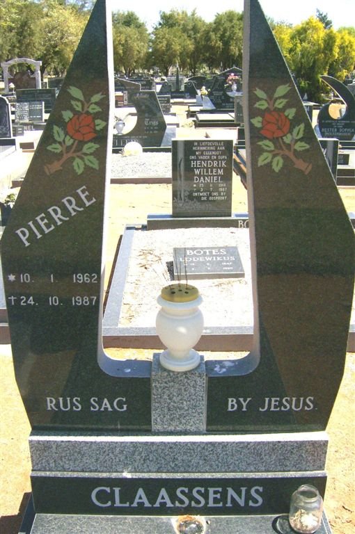 CLAASSENS Pierre 1962-1987