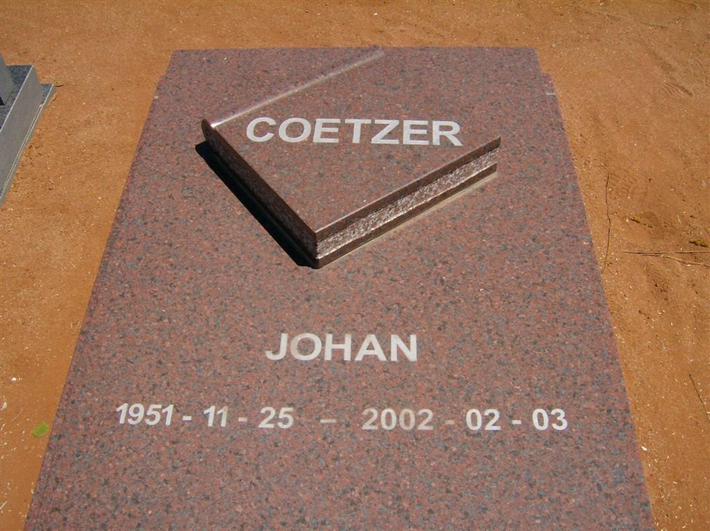 COETZER Johan 1951-2002