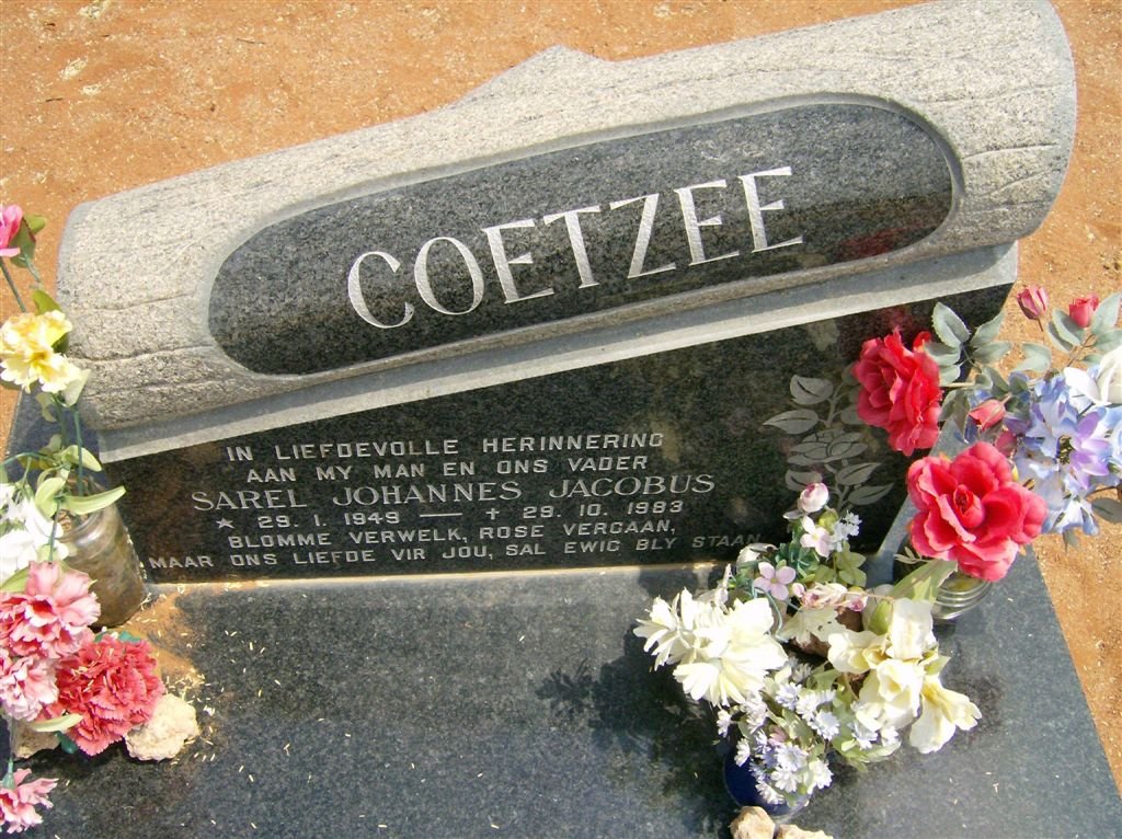 COETZEE Sarel Johannes Jacobus 1949-1983