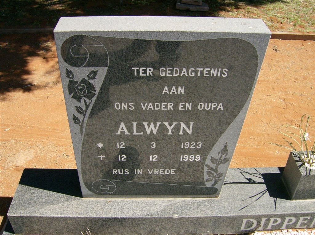 DIPPENAAR Alwyn 1923-1999