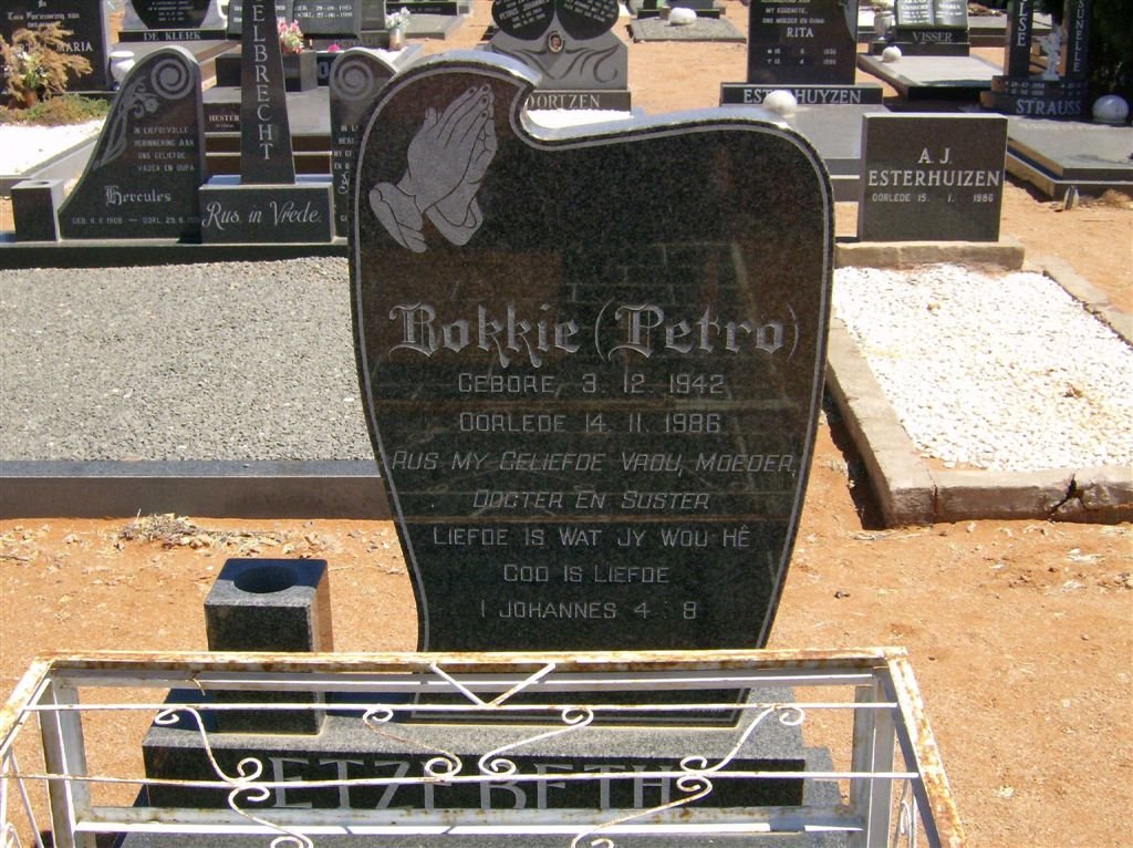 ETZEBETH Petro 1942-1986