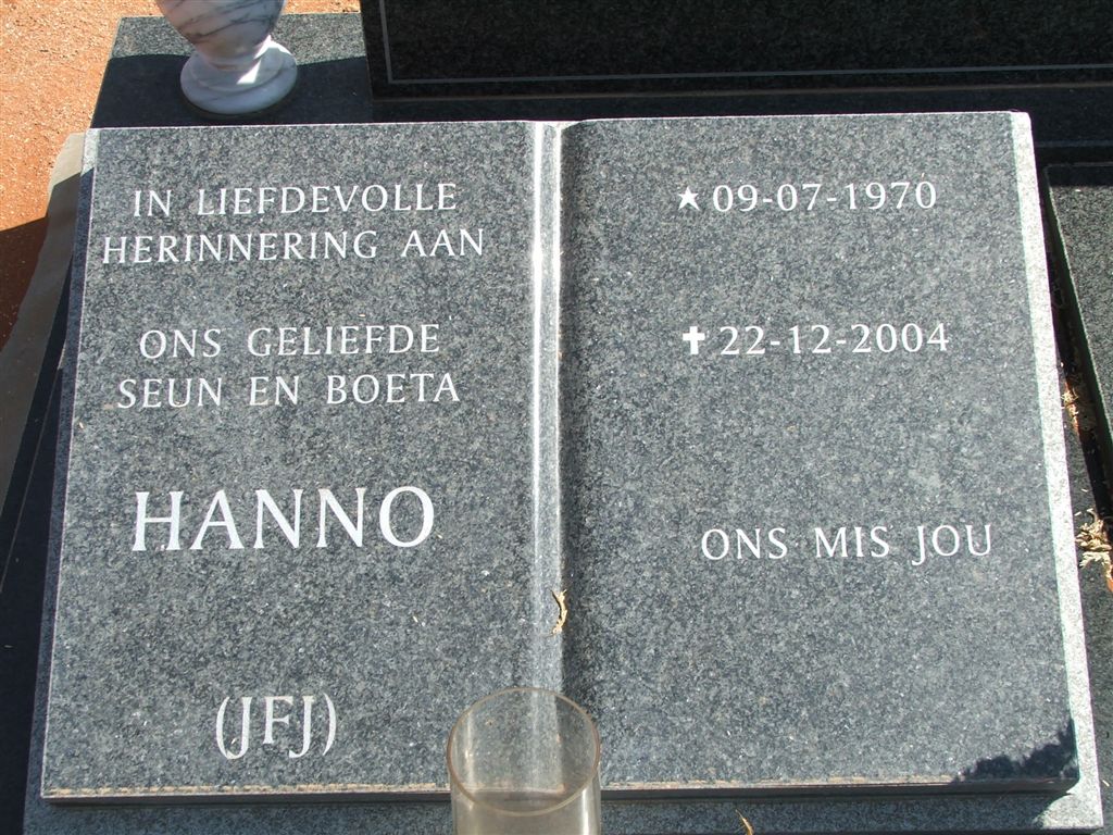 GOUSSARD Hanno 1970-2004