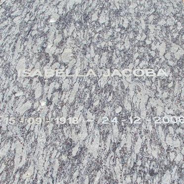 GRANGE Isabella Jacoba, le 1918-2006
