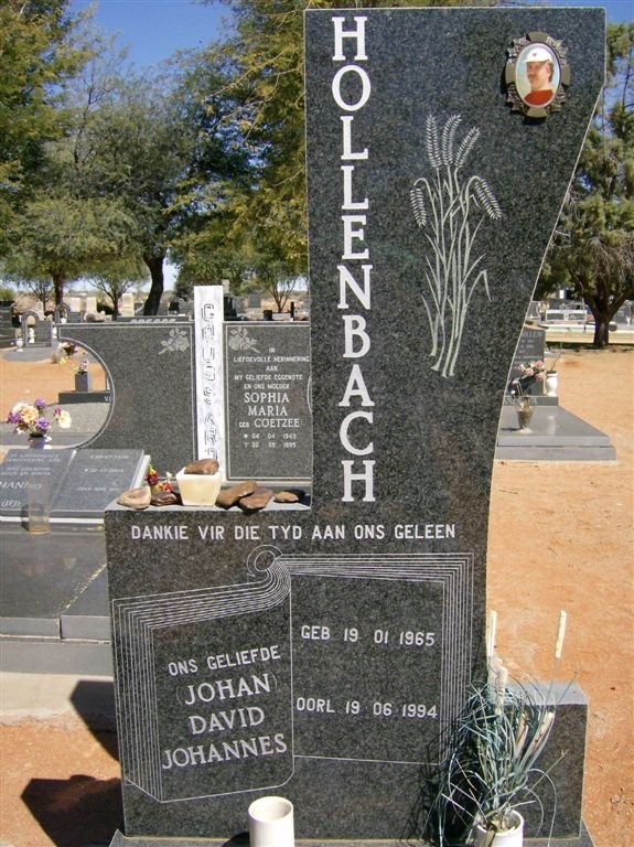 HOLLENBACH David Johannes 1965-1994
