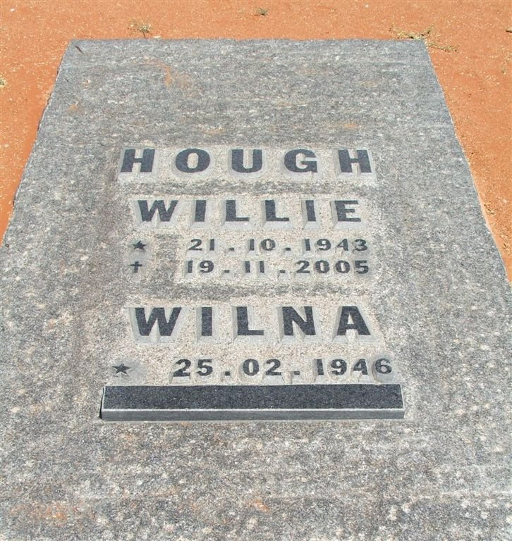 HOUGH Willie 1943-2005 &amp; Wilna 1946-