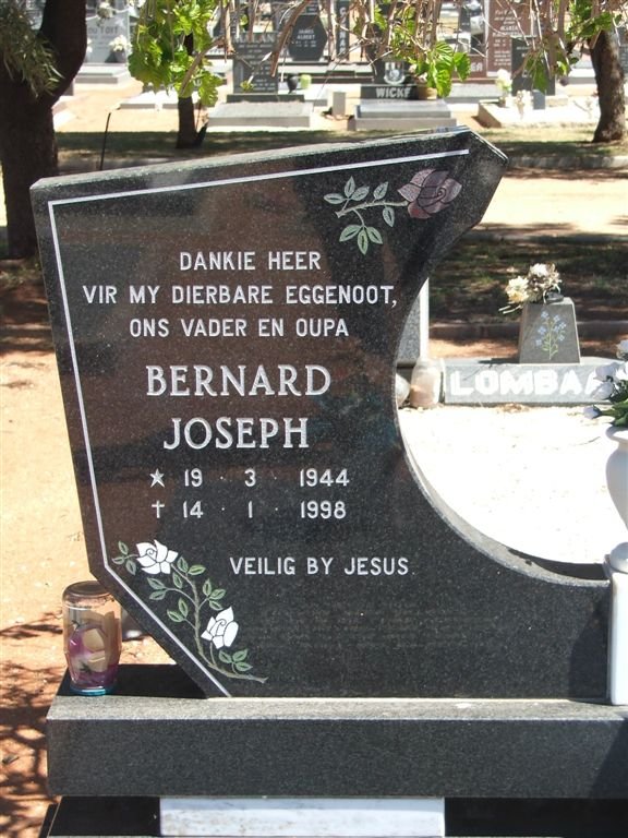 HAYES Bernard Joseph 1944-1998