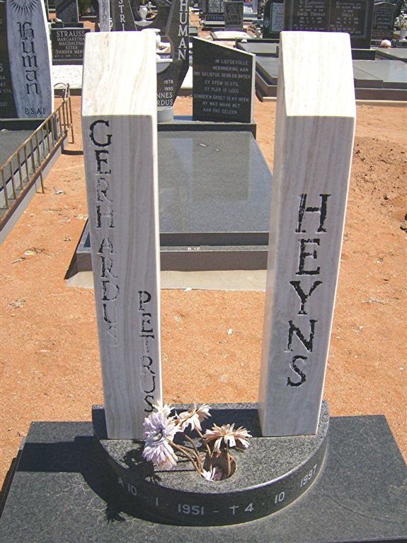 HEYNS Gerhardus Petrus 1951-1997