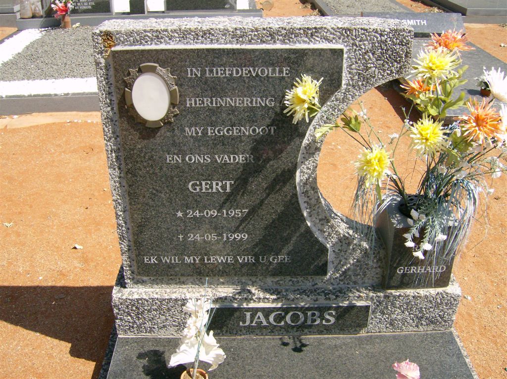 JACOBS Gert 1957-1999