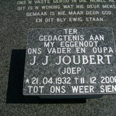 JOUBERT J.J. 1932-2006